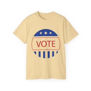 Vote Unisex Ultra Cotton Tee, Election Day Shirt, Civic Engagement Apparel, Political Statement Top, Gift for Voters, Statement T-shirt
