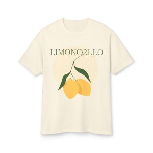 Limoncello Lemon Graphic Tee, Casual Summer T-Shirt, Unisex Beachwear, Vintage Citrus Top, Gift for Lemon Lovers