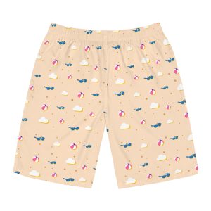 Men's Beach Shorts, Summer Swim Trunks, Casual Coastwear, Pool Party Attire, Vacation Swimwear, Fun Prints for Men, Beach Day Essentials