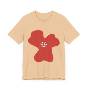 Stylish Abstract Floral Tee | Perfect for Casual Outings, Gifts, Birthdays, or Everyday Wear | Unique Short Sleeve Shirt
