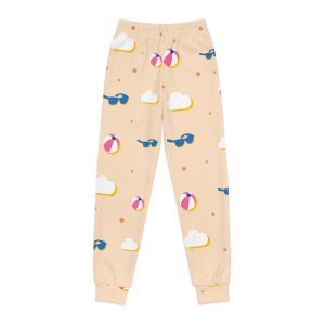 Youth Summer Joggers - Beach Vibes, Kid’s Casual Wear, Perfect for Vacations, Summer Outings, Fun Relaxation