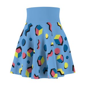 Playful Women's Skater Skirt, Fun Summer Skirt, Casual Party Attire, Everyday Fashion, Unique Gift Idea
