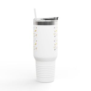 Stylish Insulated Travel Mug | 40oz | Perfect Gift for Travelers, Coffee Lovers & Outdoor Adventures, Drinks on the Go, Car Cupholder [...]