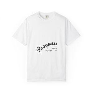 Progress Over Perfection Tee | Unisex Garment-Dyed T-shirt | Motivational Shirt | Casual Wear | Gift for Entrepreneurs | Positive [...]