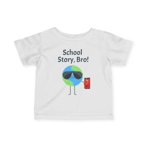 Cool School Story Infant Tee, Baby T-Shirt, Toddler Top, Gift for New Parents, Cute Kid Clothing, Back to School