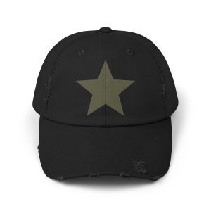 Vintage Star Distressed Cap, Casual Summer Hat, Unisex Cap for Outdoor Activities, Great Gift for Birthdays, Stylish Accessory