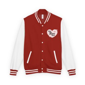 Unisex Heavyweight Letterman Jacket - Vintage-Inspired Love Design, Casual Style, Perfect for Sports Events, Valentine's Day, Gift for [...]