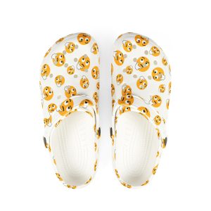 Foam Shoes - Smiley Crocs Design